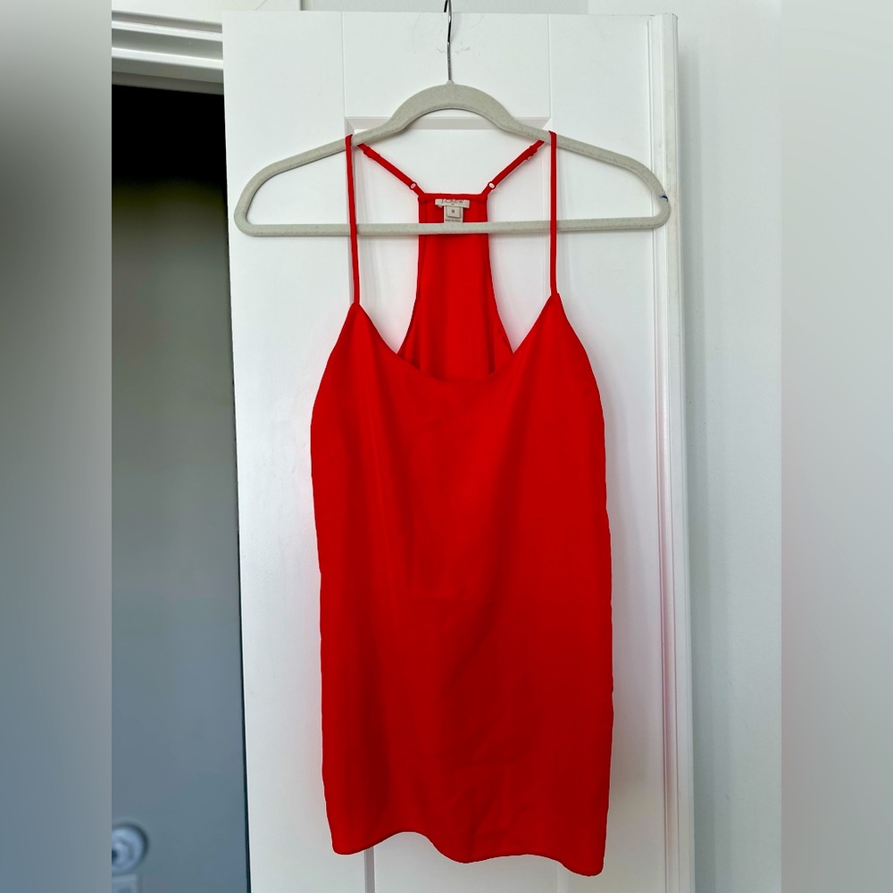 J crew silk tank